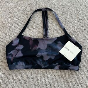 Beyond yoga floral print sports bra
